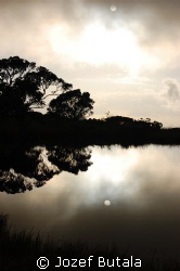 mirror effect........ukumehame, maui,hawaii by Jozef Butala 